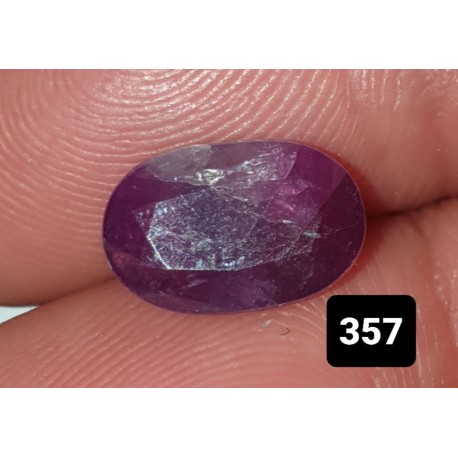 Ruby 2.60 CT Cabochon Gemstone Afghanistan 0357
