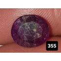 Ruby 1.30 CT Cabochon Gemstone Afghanistan 0355