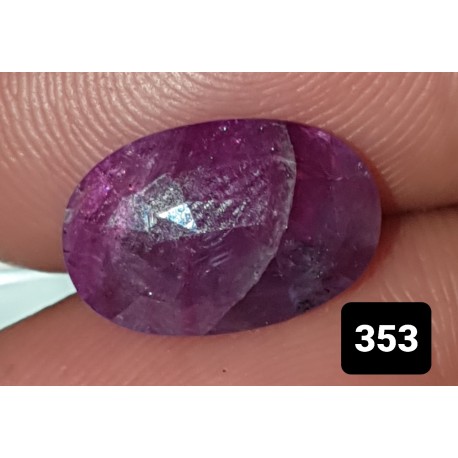 Ruby 3.10 CT Cabochon Gemstone Afghanistan 0353