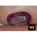 Ruby 1.05 CT Cabochon Gemstone Afghanistan 0352