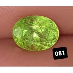 0.85 CT Green Peridot Gemstone Pakistan 0081