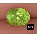 0.85 CT Green Peridot Gemstone Pakistan 0081