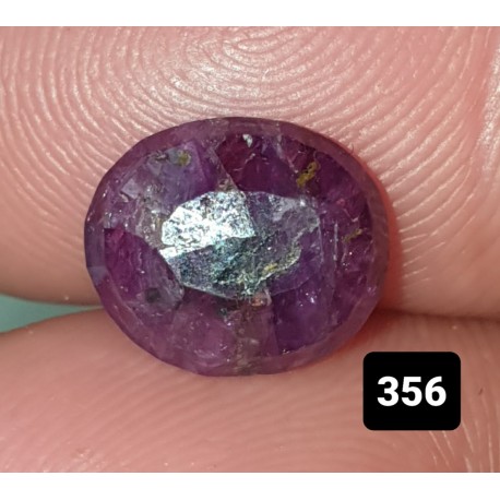 Ruby 2.90 CT Cabochon Gemstone Afghanistan 0356