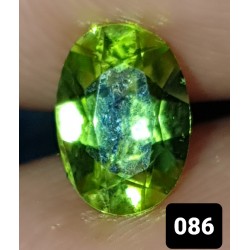 0.85 CT Green Peridot Gemstone Pakistan 0086