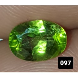 0.90 CT Green Peridot Gemstone Pakistan 0097
