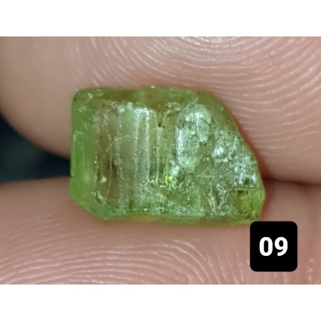 Crystal Peridot 2.5 CT Afghanistan Gemstone 009