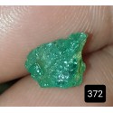 1.25 CT 100% Natural  Rough Emerald Gemstone Afghanistan 372