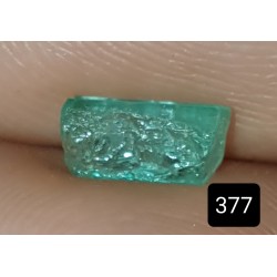 0.95 CT 100% Natural  Rough Emerald Gemstone Afghanistan 377