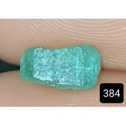 1.35 CT 100% Natural  Rough Emerald Gemstone Afghanistan 384