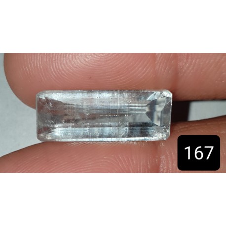 6.85 Carat 100% Natural Aquamarine Gemstone Afghanistan Product No 0167