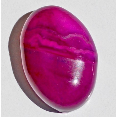 30.5 CT Redish Purple Agate Gemstone Afghanistan 008
