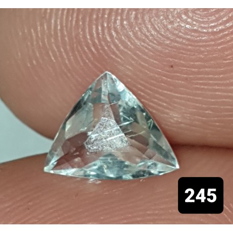 0.85 Carat 100% Natural Aquamarine Gemstone Afghanistan Product No 0158 Contact for Video