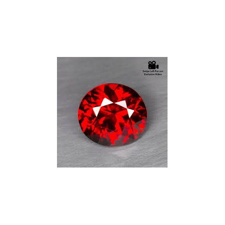 0.35 CT Natural Rhodolite Pinkish Red Garnet Afghanistan 0082