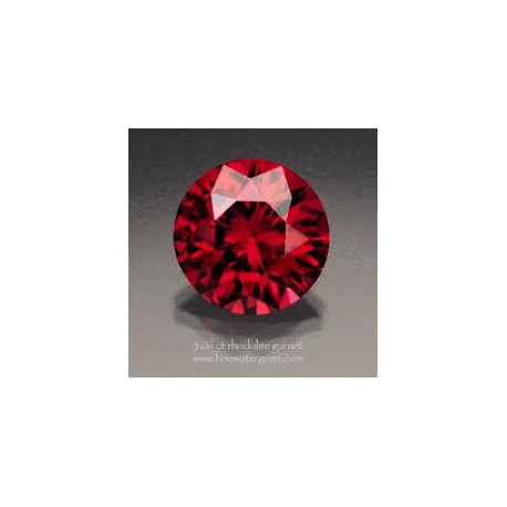 0.45 CT Natural Rhodolite Pinkish Red Garnet Afghanistan 0086