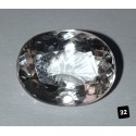 6.20 Carat 100% Natural Transparent Topaz Gemstone Afghanistan Product No 0086