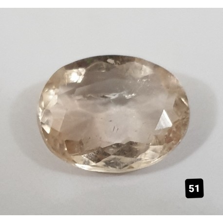 2.65 Carat 100% Natural Topaz Gemstone Afghanistan Product No 0114