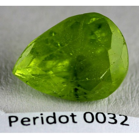 6.0 CT Green Peridot Gemstone Afghanistan 0032
