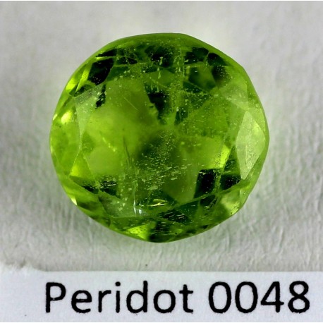 5.5 CT Green Peridot Gemstone Afghanistan 0048