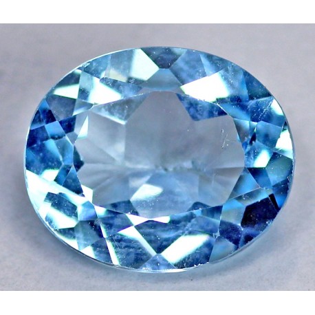 5.5 CT Blue Topaz Gemstone 0041