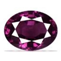 1.0 CT Natural Rhodolite Pinkish Red Garnet Afghanistan 0020