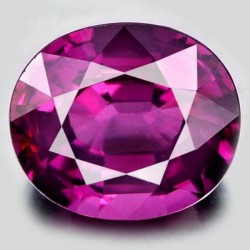 1.0 CT Natural Rhodolite Pinkish Red Garnet Afghanistan 0031