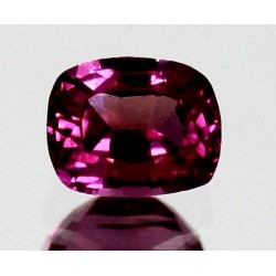 1.5 CT Natural Rhodolite Pinkish Red Garnet Afghanistan 0041