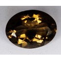 Smoky Quartz 11.0 CT Gemstone Afghanistan  0068