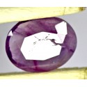 Ruby 3.5 CT Oval Red Gemstone Kashmir 0026