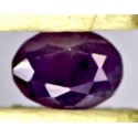 Ruby 2.25 CT Oval Red Gemstone Kashmir 0039