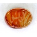 6.0 CT Bi Color Agate WIth ALLAH NAME Gemstone Afghanistan 113