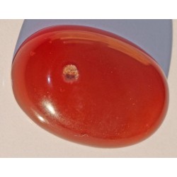 43.0 CT Orange Agate Gemstone Afghanistan