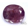 Ruby 1.5 CT Oval Red Gemstone Kashmir 0176