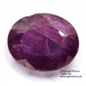 Ruby 2.0 CT Oval Red Gemstone Kashmir 0193