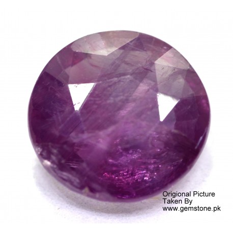 Ruby 2.5 CT Oval Red Gemstone Kashmir 0194