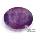 Ruby 3.5 CT Oval Red Gemstone Kashmir 0196