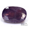 Ruby 5.5 CT Oval Red Gemstone Kashmir 0225