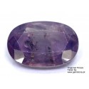 Ruby 4.0 CT Oval Red Gemstone Kashmir 0226