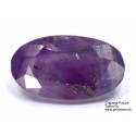 Ruby 5.5 CT Oval Red Gemstone Kashmir 0227