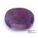 Ruby 2.0 CT Oval Red Gemstone Kashmir 0233