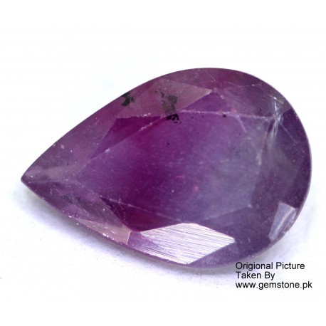 Ruby 2.5 CT Oval Red Gemstone Kashmir 0245