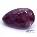 Ruby 2.5 CT Oval Red Gemstone Kashmir 0246