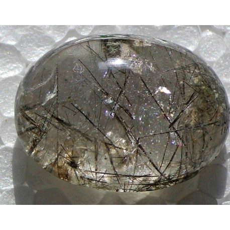 Dur Najaf Rutile Quartz 70.5 CT Gemstone Afghanistan 005