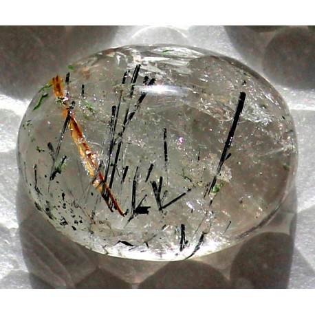 Dur Najaf Rutile Quartz 19 CT Gemstone Afghanistan 039