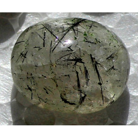 Dur Najaf Rutile Quartz 37 CT Gemstone Afghanistan 050