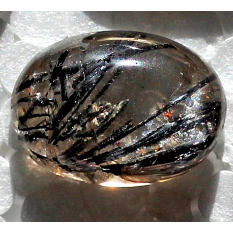 Dur Najaf Rutile Quartz 23.5 CT Gemstone Afghanistan 0140