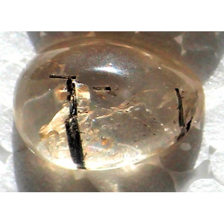 Dur Najaf Rutile Quartz 15.5 CT Gemstone Afghanistan 0158