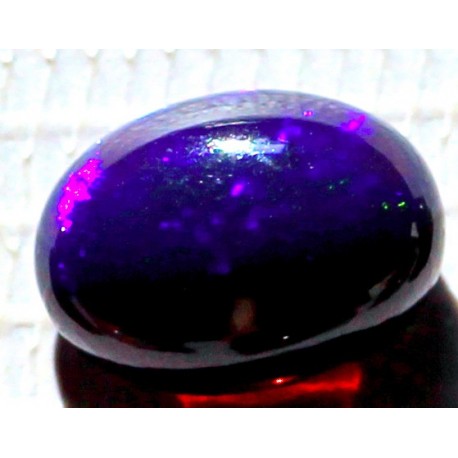 100% Natural Black Opal 5.5 CT Gemstone Ethiopia 0210