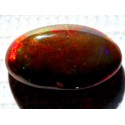 100% Natural Black Opal 4.0 CT Gemstone Ethiopia 0211