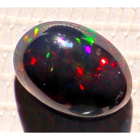 3.5 Carat 100% Natural Black Opal Gemstone Ethiopia Ref: Product No 256