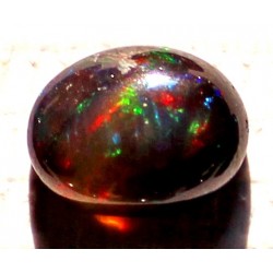 2 Carat 100% Natural Black Opal Gemstone Ethiopia Ref: Product No 300